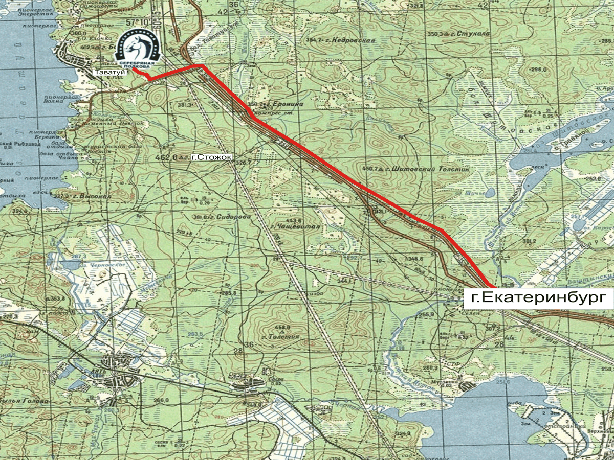 Карта аятское водохранилище